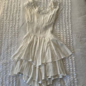 Princess polly Love galore dress in white